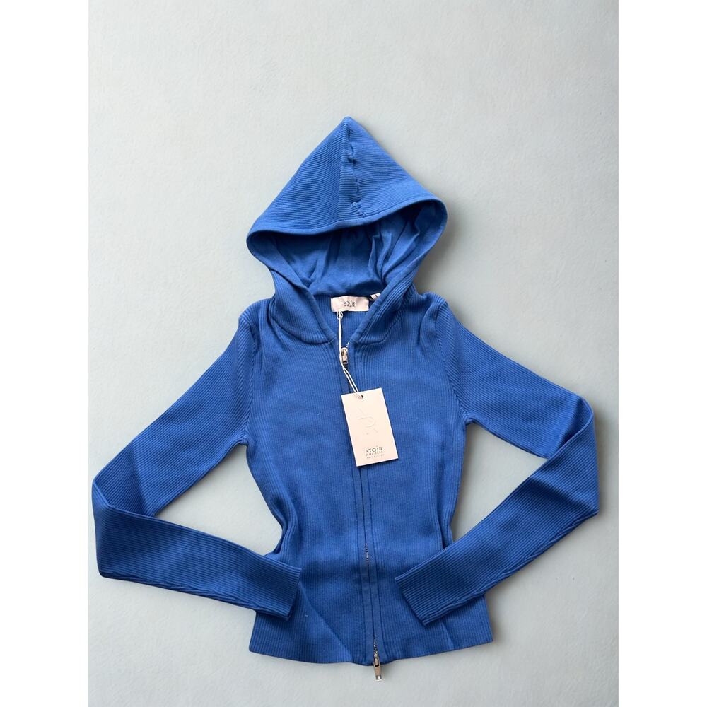 Atoir x Rozalia the zip cardigan color cobalt NWT SIZE XS/6